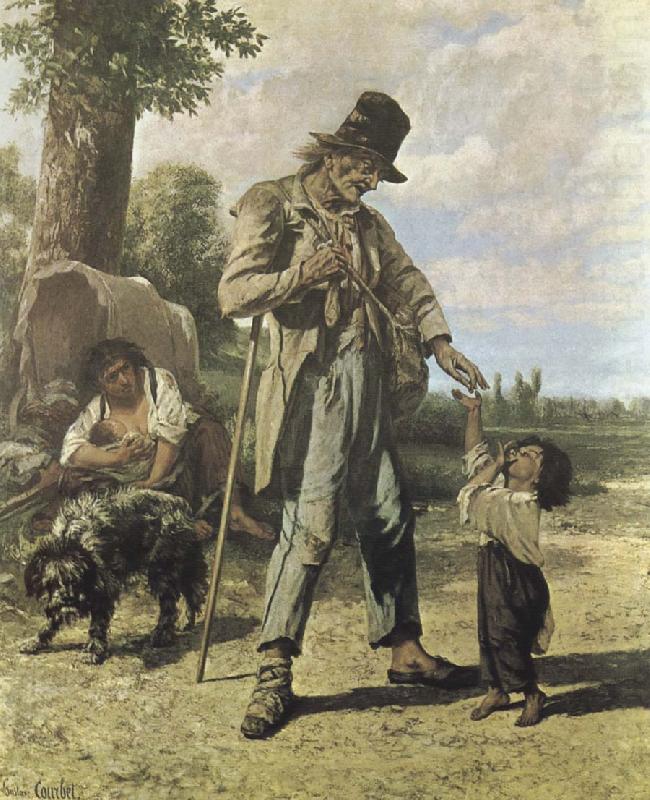 Gustave Courbet Beggar china oil painting image
